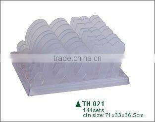 Plastic CD holder ,plastic rack card holders