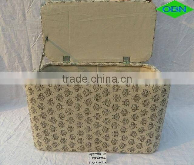 Large wooden storage bench