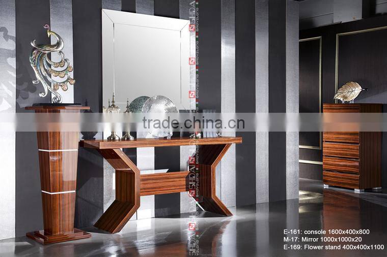 console table and mirror set / console tables for sale / art deco console table E-161