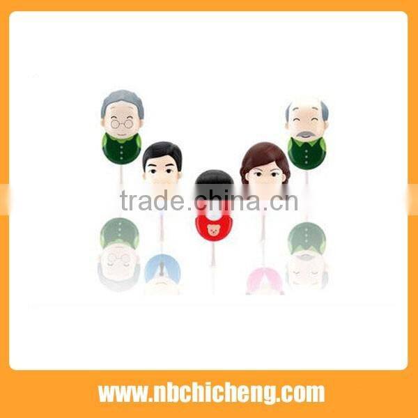 Family carton toothbrush holder plastic cute toothbrush holder