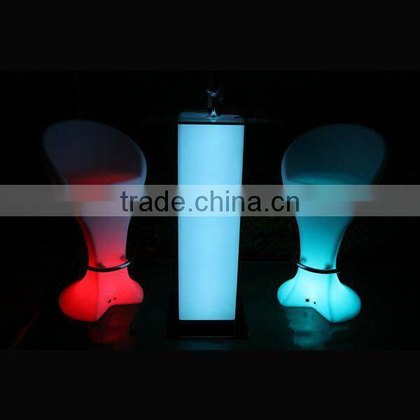 led lounge table/led tea table/led glow furniture