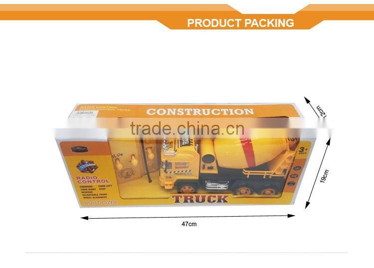 Newest radio control toy rc truck civil engineering tools toys for kids