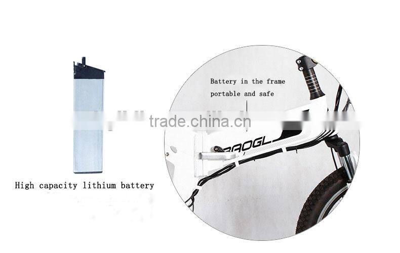 20 inch electric mountain folding bicycle made in Zhejiang