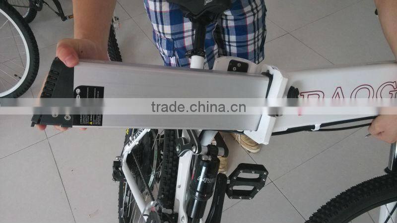 folding electric mountain bike