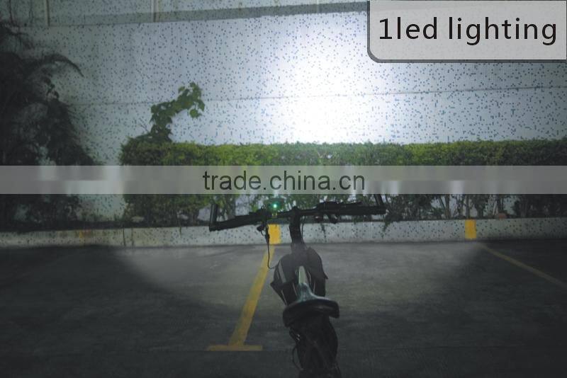 Frame mounting placement led type bicke helmet light by li-ion type and apply for bicycle light