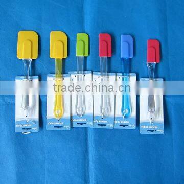 Silicone spatula and brush