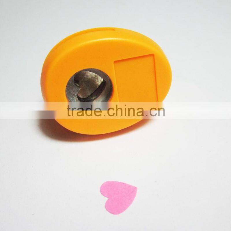 Heart shape mini DIY 1cm craft punch