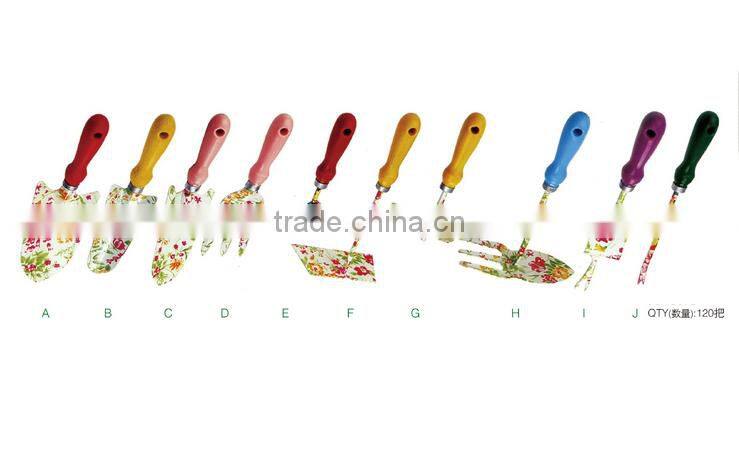 cheapest price good quality garden tools with priting flower PRS-G2208