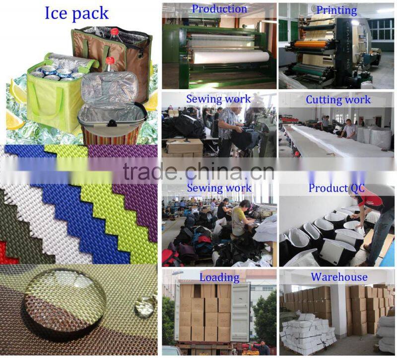 Customized 600D disposable polyester promotional cooler bag