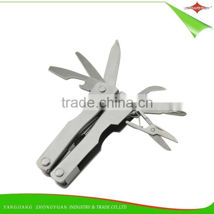 ZY-V1001 Multi Functional pocket Pliers tool Stainless Steel Multitool plier