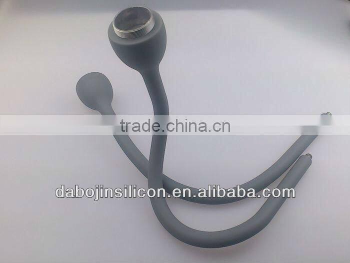 silicone gooseneck usb charger retractable car charger for iphone 4/iphone 5