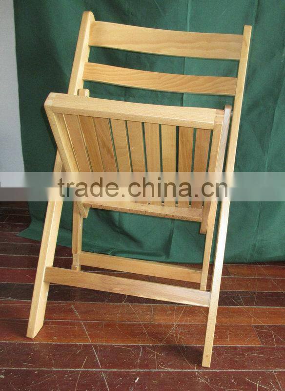 high quality surface salt folding wood chair