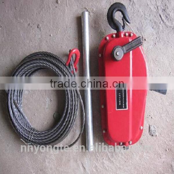 With Wire Rope Lever Hoist