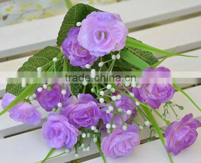 artificial silk flower bouquet for wedding dec