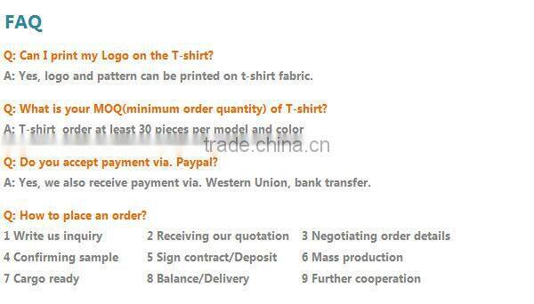 Men's casual cotton plain T-shirt