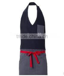 Wash-wear coffee shop aprons Workwear Uniform 2017 New Arrival Barber Aprons New Design