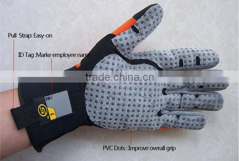 Seibertron Kong SDXW Impact Protection safety gloves Oil and Gas hand gloves Industrial hand gloves working gloves