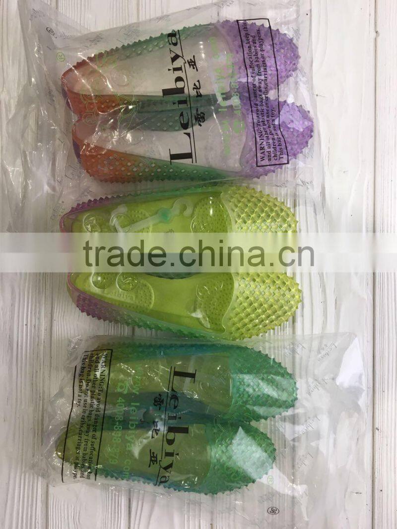 GZYsummer hotsale stocklot crystal women slipper