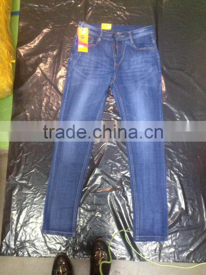 GZY factory overruns demin stock new brand fashion 2017 men fashion jeans
