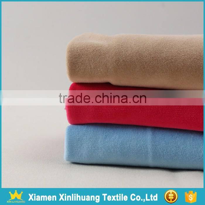 New Arrival Super Soft 100% Polyester Velvet Fabric for Dress Clothing