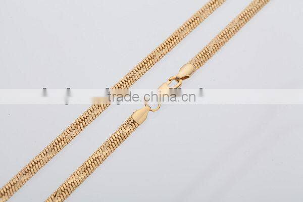 Various designs cheap necklace chain types