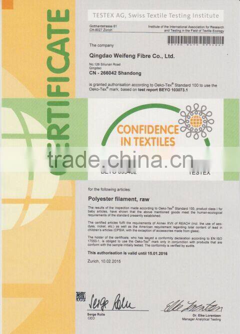 bright raw white 1.0kg raw material polyester sewing thread