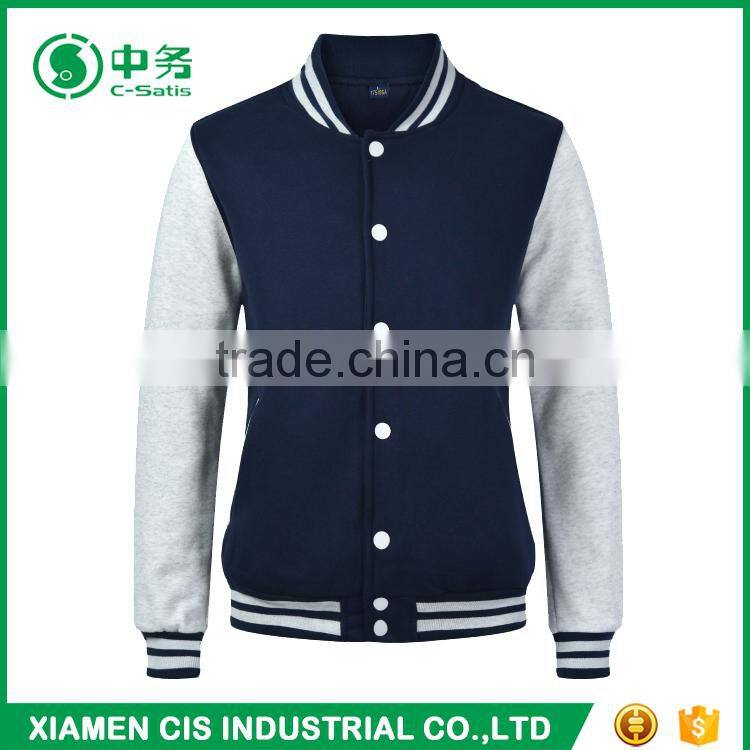 High Quality Custom Logo American Fashion Unisex College Varsity Jacket for Wholesale