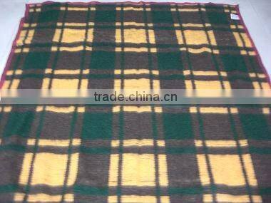 recycle checked blanket