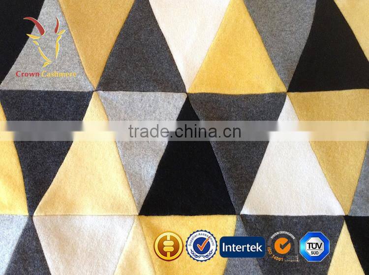 High Quality Knitted Cashmere Baby Throw Blanket