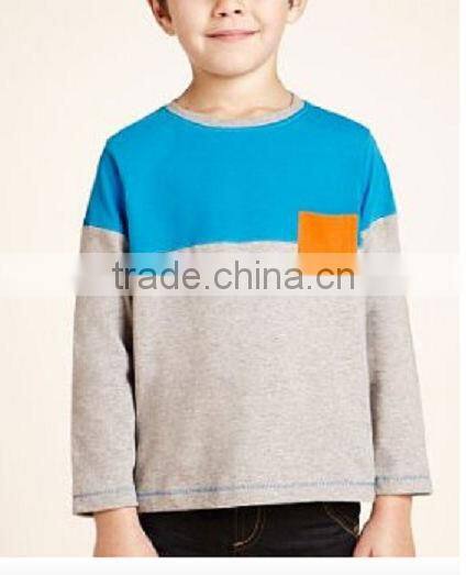 BOYS COLOUR BLOCK T SHIRT