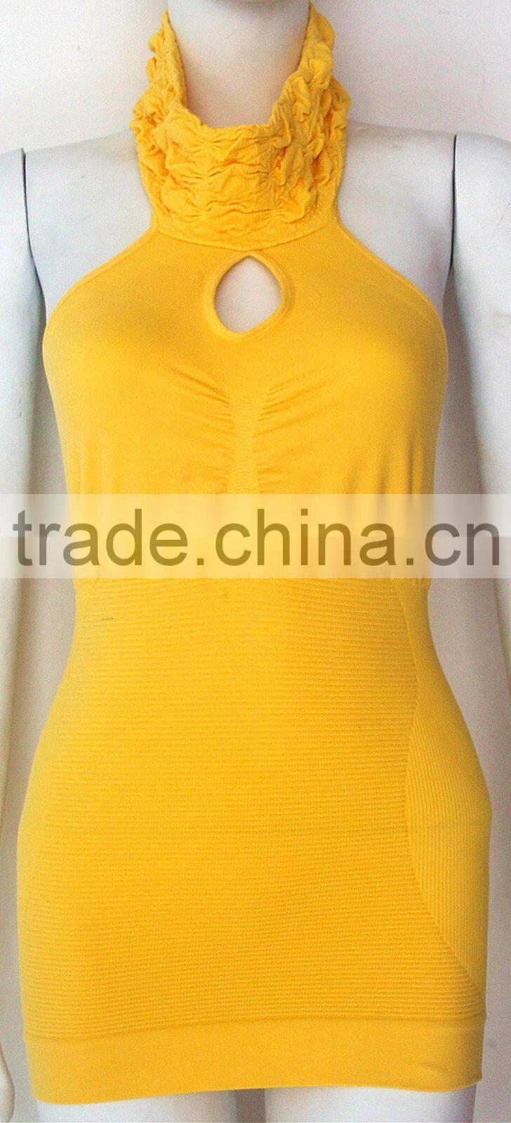 Seamless fashion girls tops