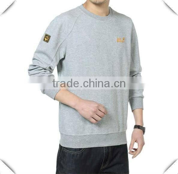 Mens cotton long sleeve emboridery tshirts 201315