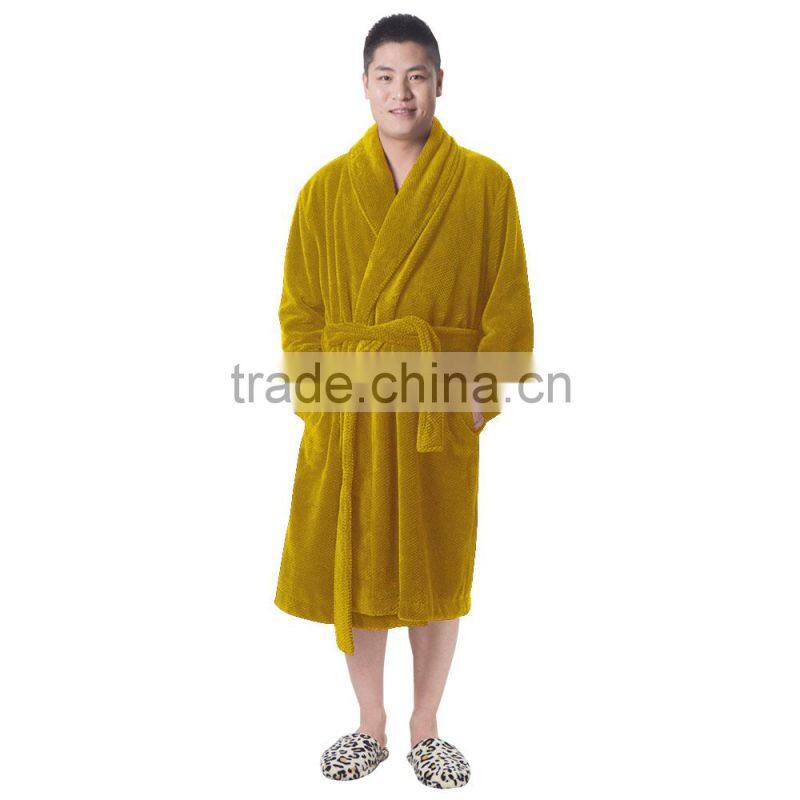New Product of 100% Polyester Dressing Gown Man