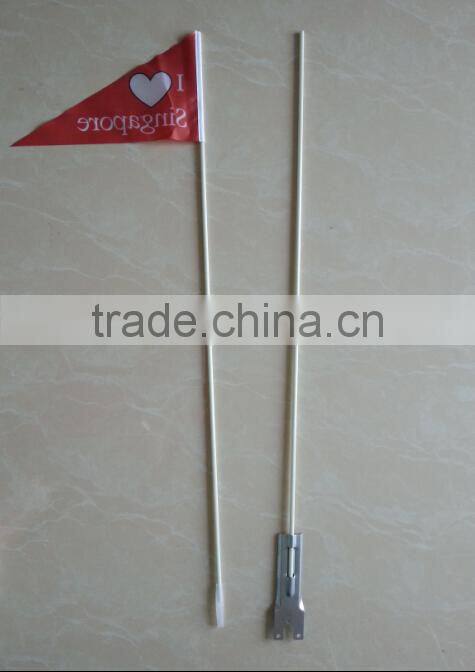 country bicycle flag