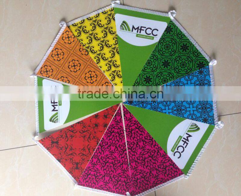 party paper bunting flag
