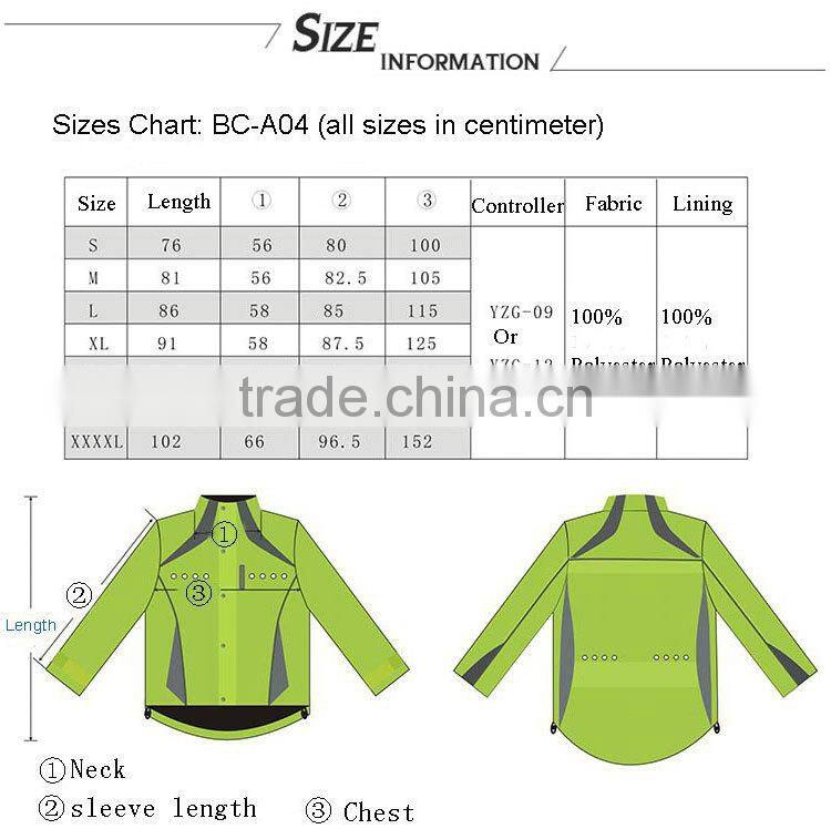rain jacket waterproof breathable Jersey hi vis work shirt
