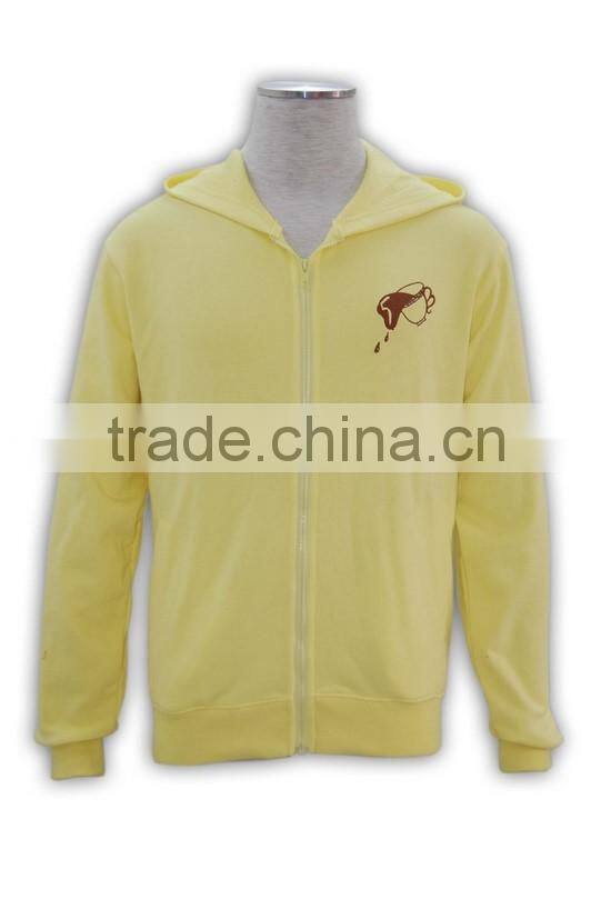 Hot sell good quality wholesale promotional cute bright colored thin hoodie