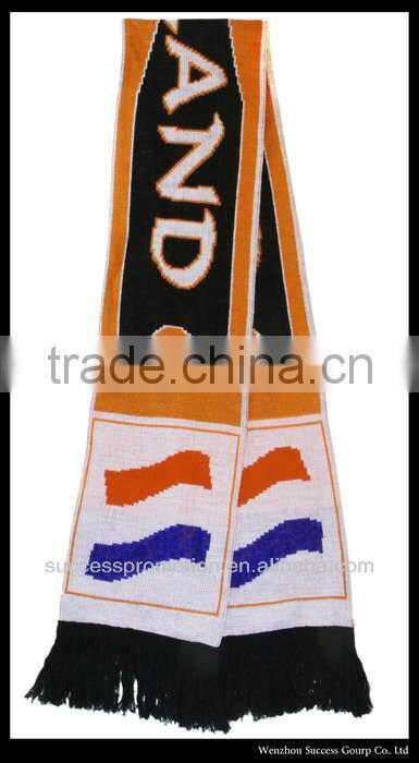 acrylic knitting scarf