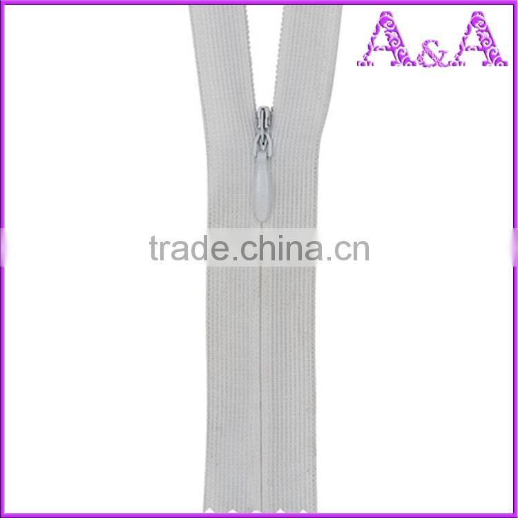 Hot selling long chain nylon zipper with low price