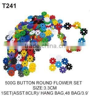 500g 3.3cm Plastic Tang Han Building Blocks Educational Toy