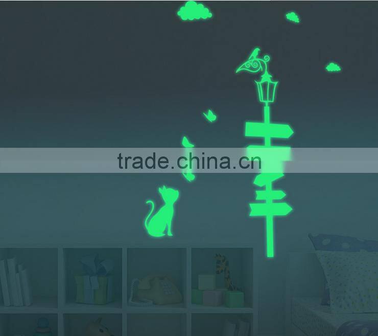 high light Fluorescent MTB Bike Bicycle Wheel Rim Stickers Reflective Decal Sticker