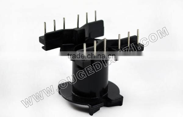PQ3230 plastic bobbin for textile,vertical,pin6+6