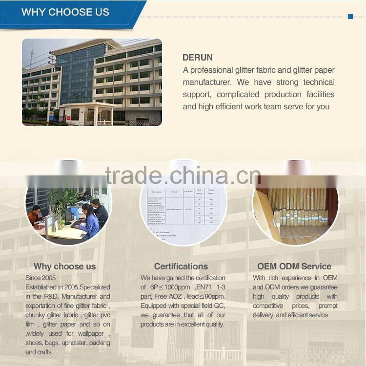 familiar with ODM the hexagonal pet glitter powder black glitter fabric