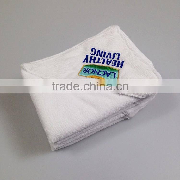 Custom logo gym towel in microfiber