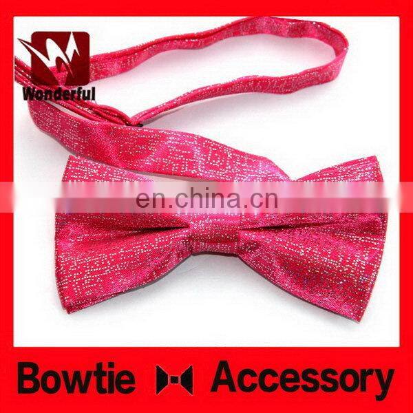 Special classical 100% silk woven self bow tie