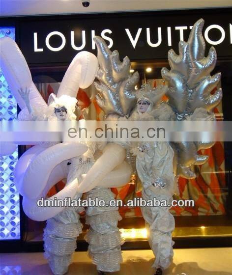 inflatable silver wings