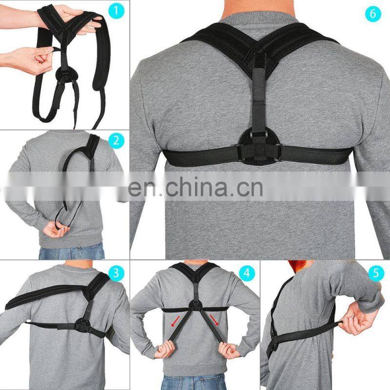 Back Clavicle Posture Corrector Brace With Adjustable StrapBZ-009