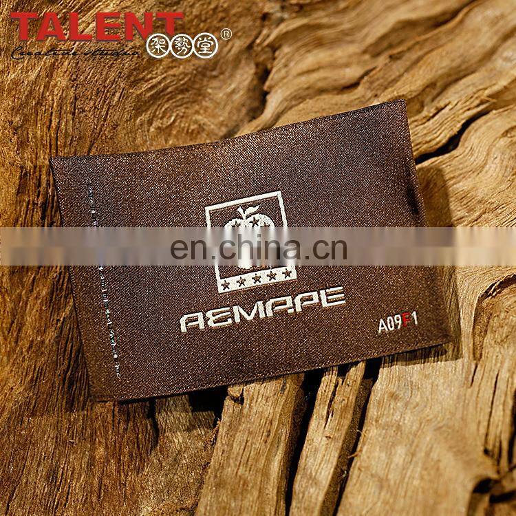 custom High density woven sewing labels with good price