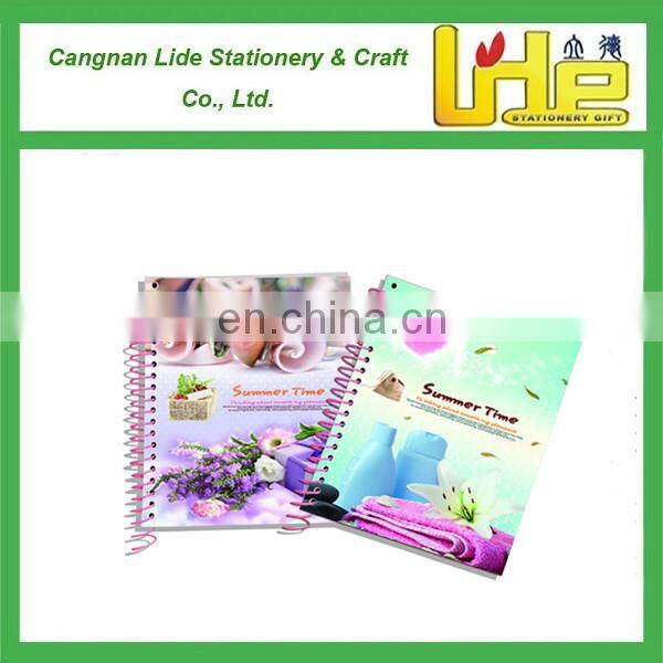 Good Price Paper Printing Custom A5 Spiral Notebook For Promotion