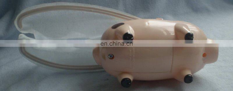 plastic pig electronic toy(OEM)